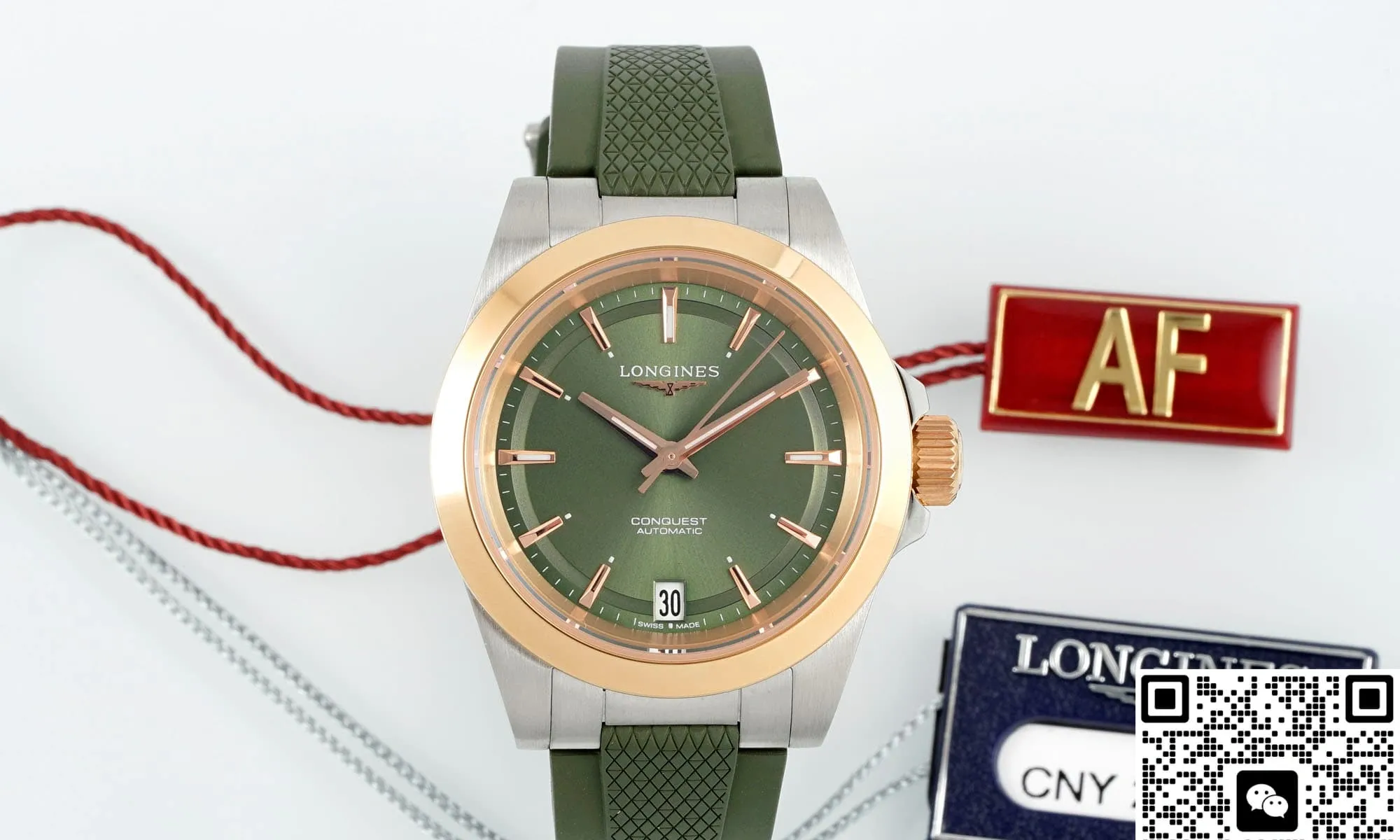 AF Factory Longines Concas L3.430.5.02.9 1:1 Best Edition Replica Watch